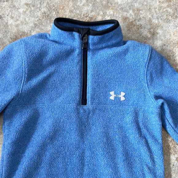 Boys Under Armour Fleece Half Zip - Picture 3 of 5